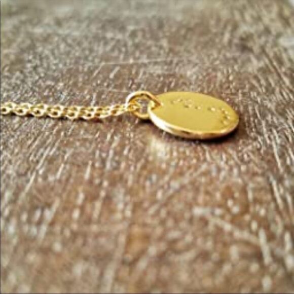 Scorpio Zodiac Sign Disc Constellation Necklace - Picture 4 of 8